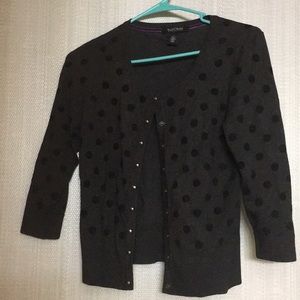 WHBM polka dot sweater